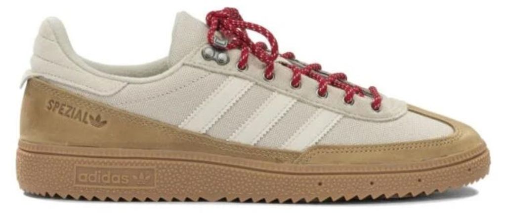 ADIDAS ORIGINALS Lederschuhe für Herren, Beige - Größe 8,5 Produktbild 