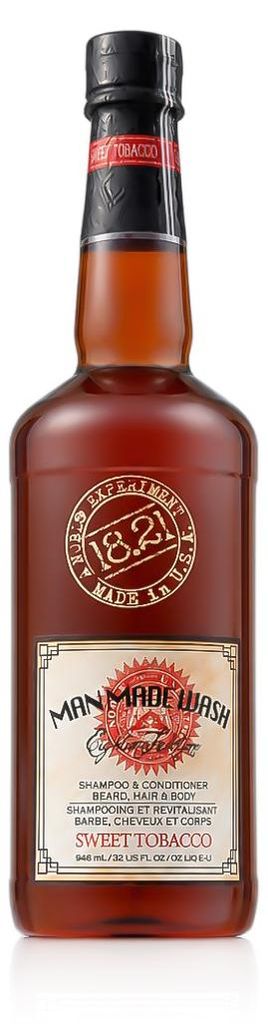18.21 Man Made Herenwasgel - Sweet Tobacco - Zoete tabak, Productafbeelding 