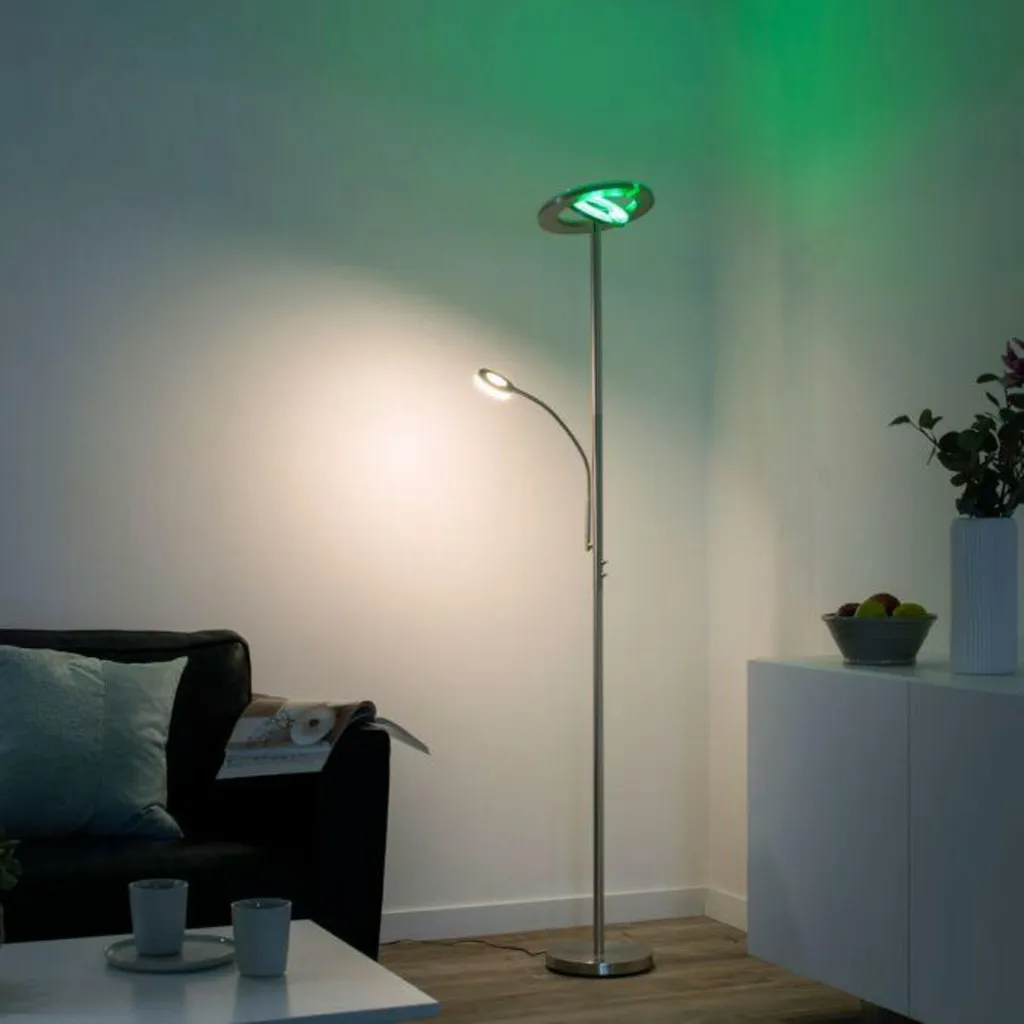Lampadaire LED dimmable avec télécommande et mode RGB - Modèle L500 - 4