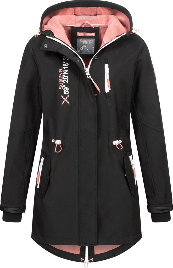 Damen Frühlings Jacke Softshell Outdoor Regen Übergangs Jacke Herbst