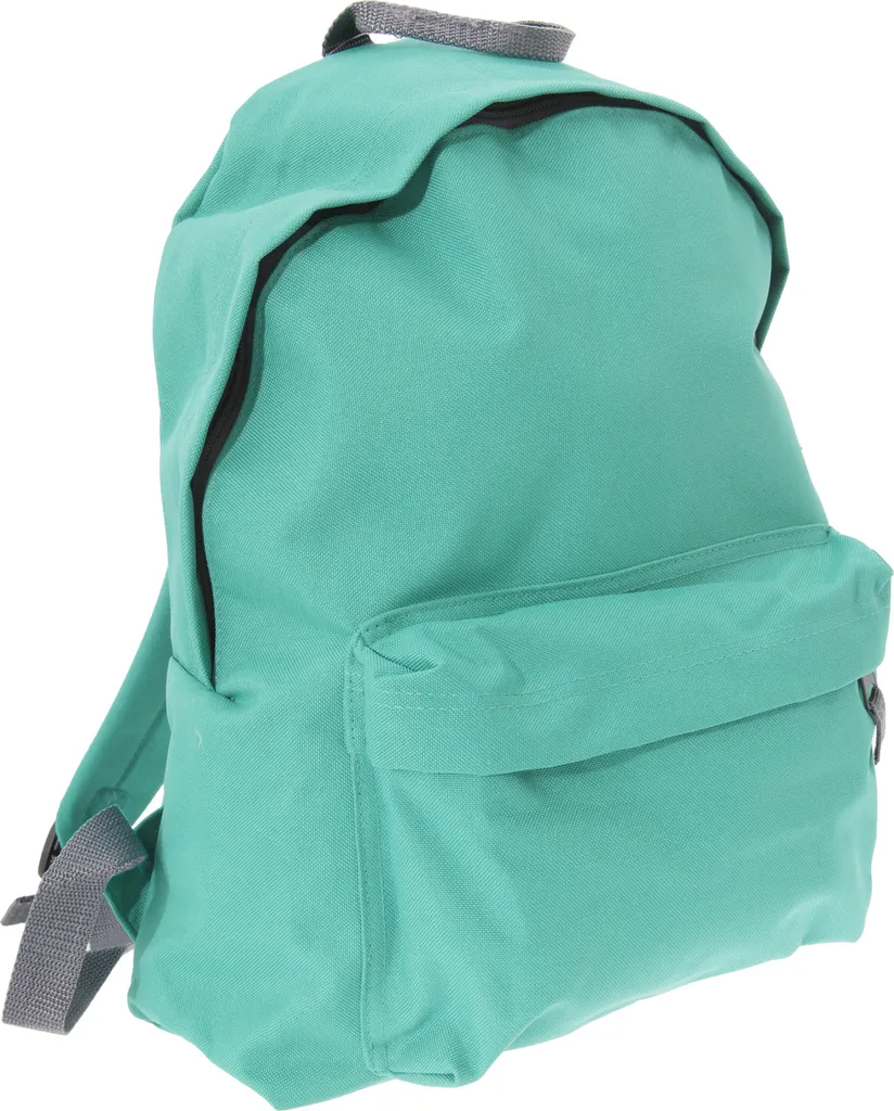 Sac à dos léger 18 litres Bagbase BC4176 bicolore Menthe et Gris