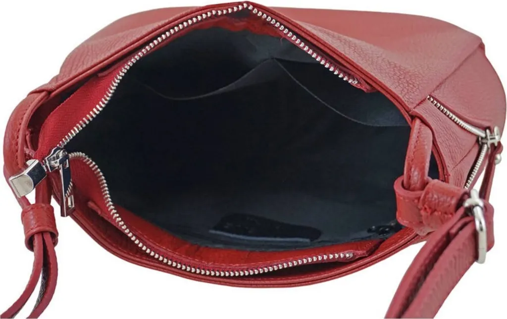 Barberini's Sacs 9461356486 - Sac à Main en Cuir Italien Noir Élégant