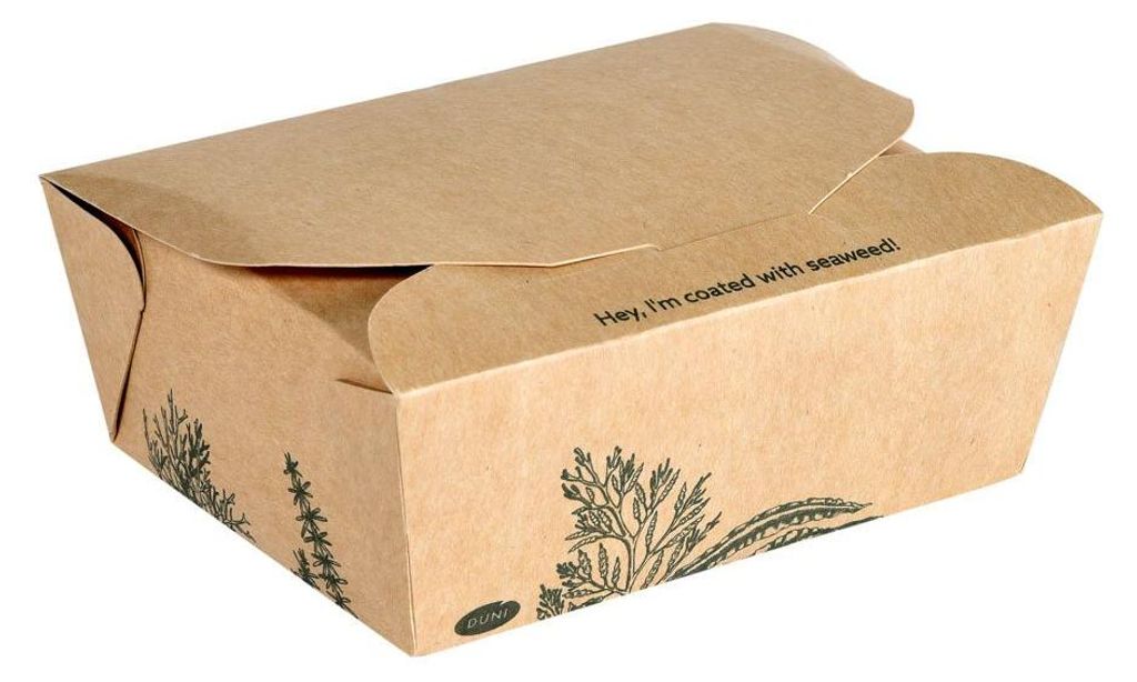 250x DUNI Alga Box 1200 ml Braun ungeteilt