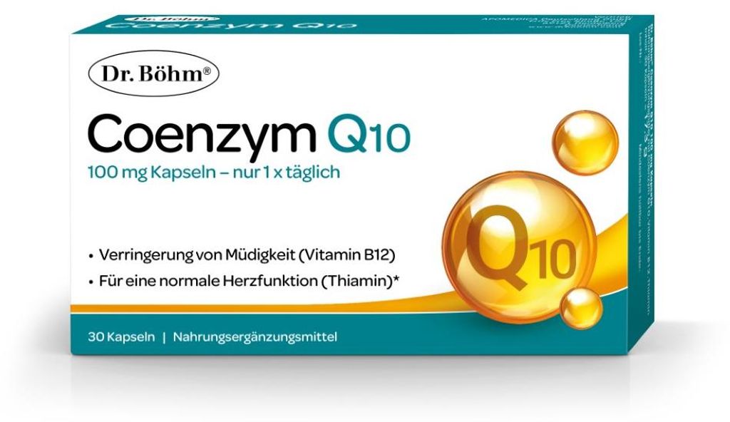 Dr. Böhm Coenzima Q10, 30 capsule Immagine del prodotto 
