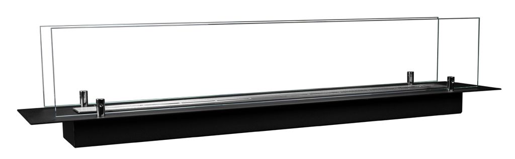 etanolový krb so sklenenou vložkou 990 mm na inštaláciu do Obrázok produktu 2