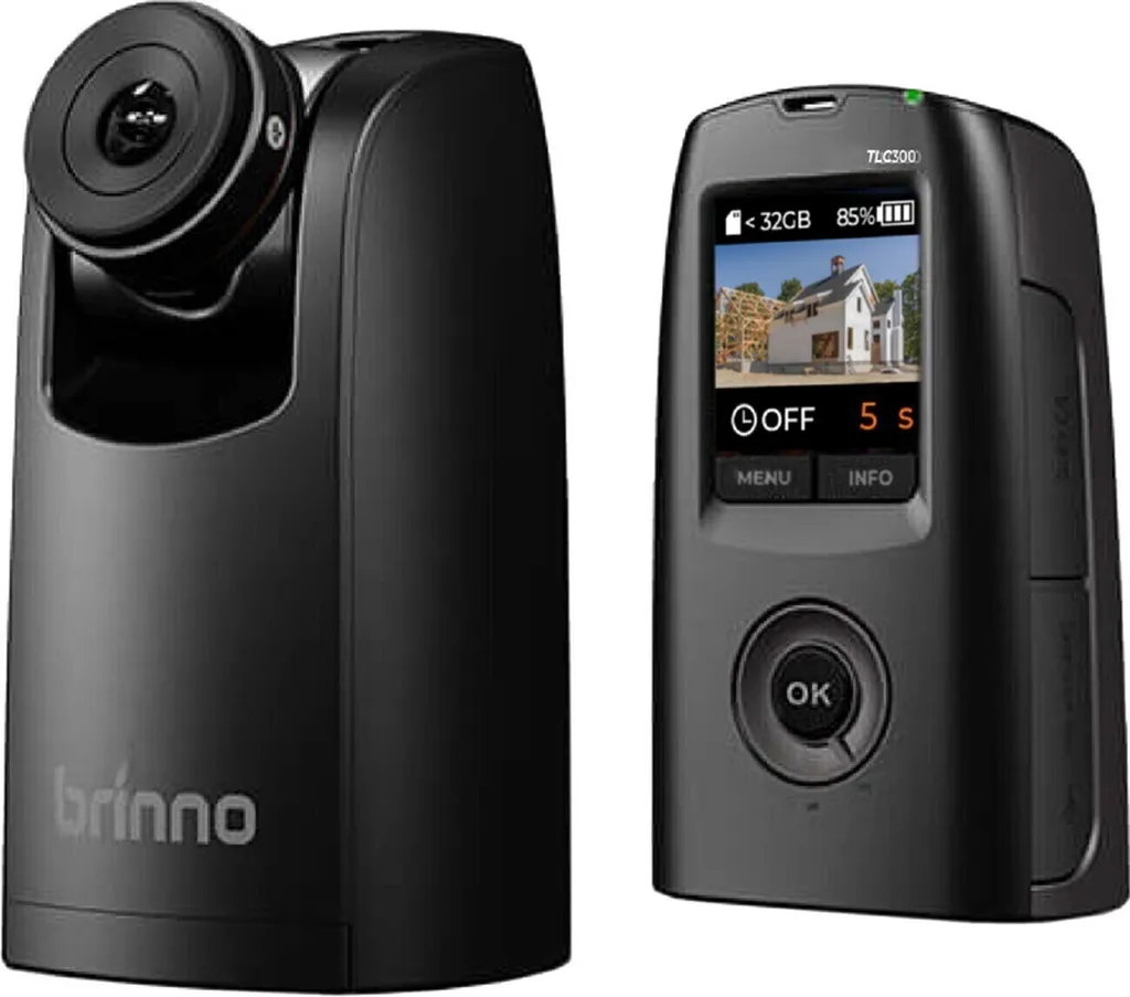 Caméra Brinno TLC300 Full HD avec Capteur HDR et Menu Simplifié en Français