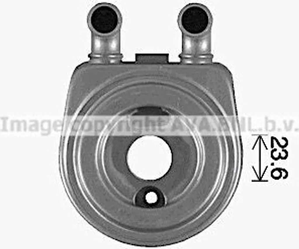 Refroidisseur d'huile pour Peugeot Partner et 206, Remplace OE 1103G6