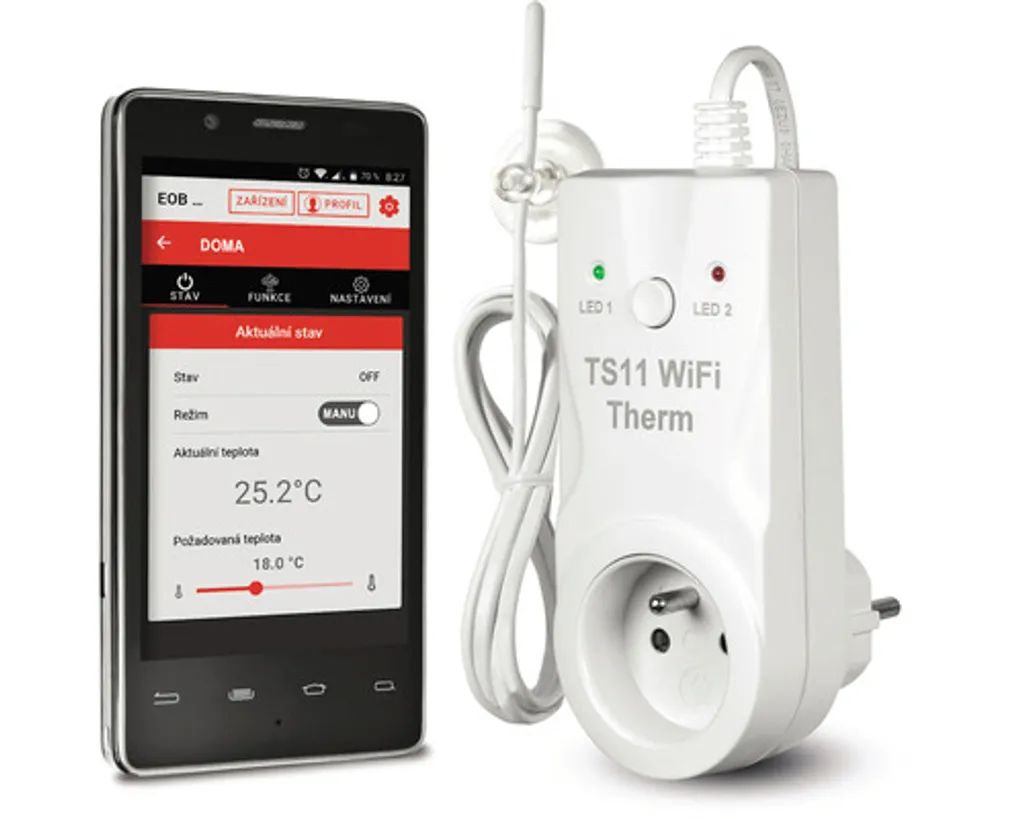 Prise thermostatée Elektrobock pour chauffage électrique d'appoint - 5