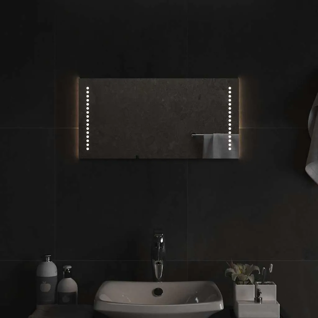 Specchio da bagno a LED 60x30 cm - 2