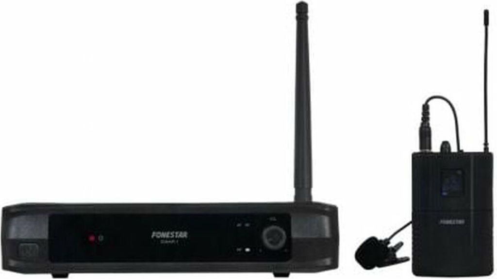 Drahtloses Mikrofon UhfUhf Ohrhörer Lavalier Fonestar Sonair-1m Sonair-1p