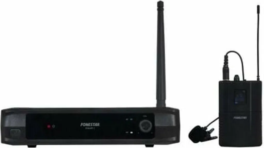 Microphone sans fil UHF Fonestar Sonair-1M Lavalier et Serre-tête Pro