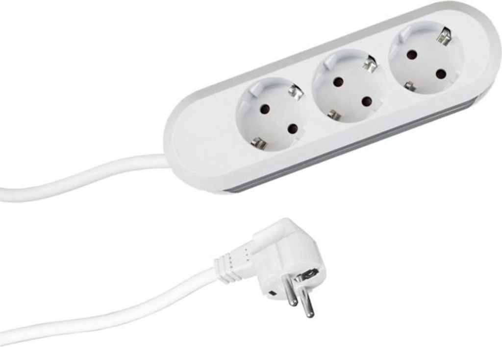 Prese multiple Bachmann SMART a 3 vie, bianco, 3,0 m, senza Immagine del prodotto 
