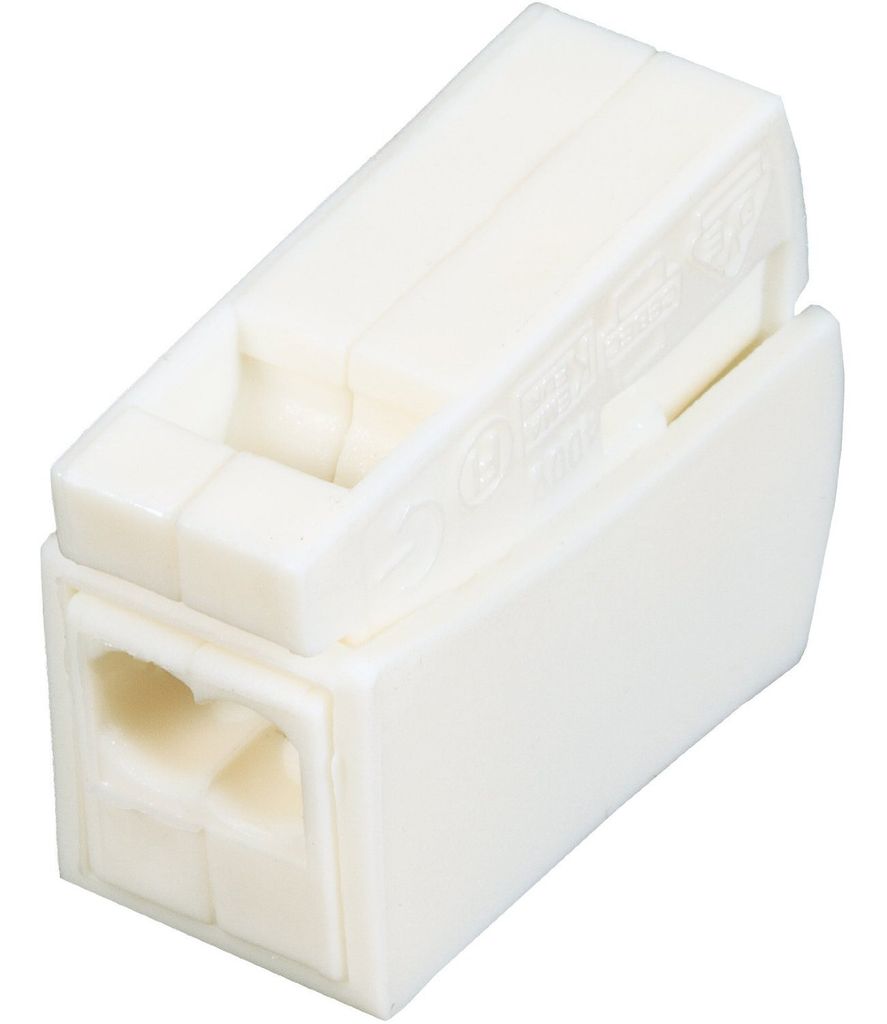 ViD Leuchtenklemmen 2 x 2,5 mm², weiß