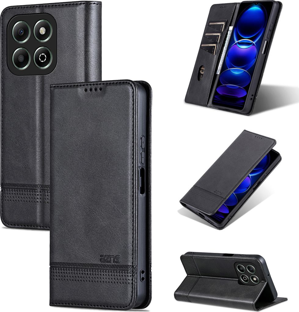 Etui en cuir pour Honor X6B, étui portefeuille pliable avec Image du produit 