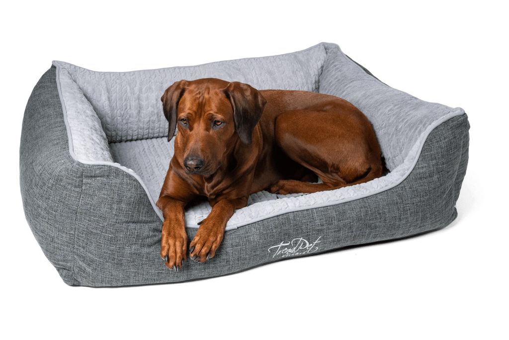 TrendPet VitaBed Classic orthopädisches Hundebett grau Produktbild 