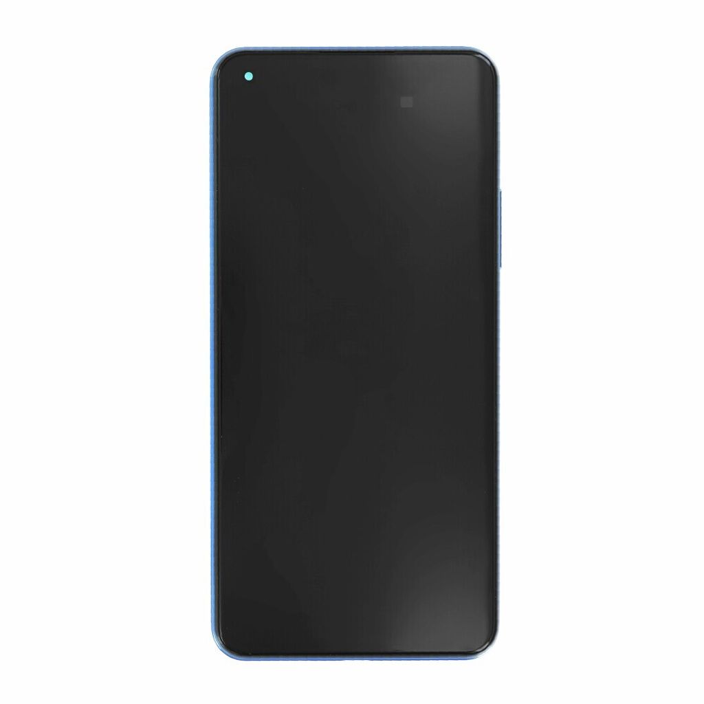 Display für Xiaomi Mi 11 Lite 4G LCD + Rahmen bubblegum blue Bildschirm Touch