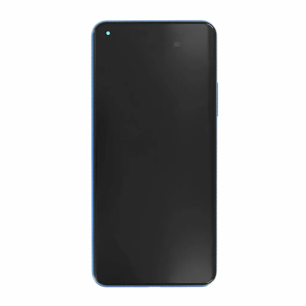 Display per Xiaomi Mi 11 Lite 4G LCD + cornice blu bubblegum schermo Touch