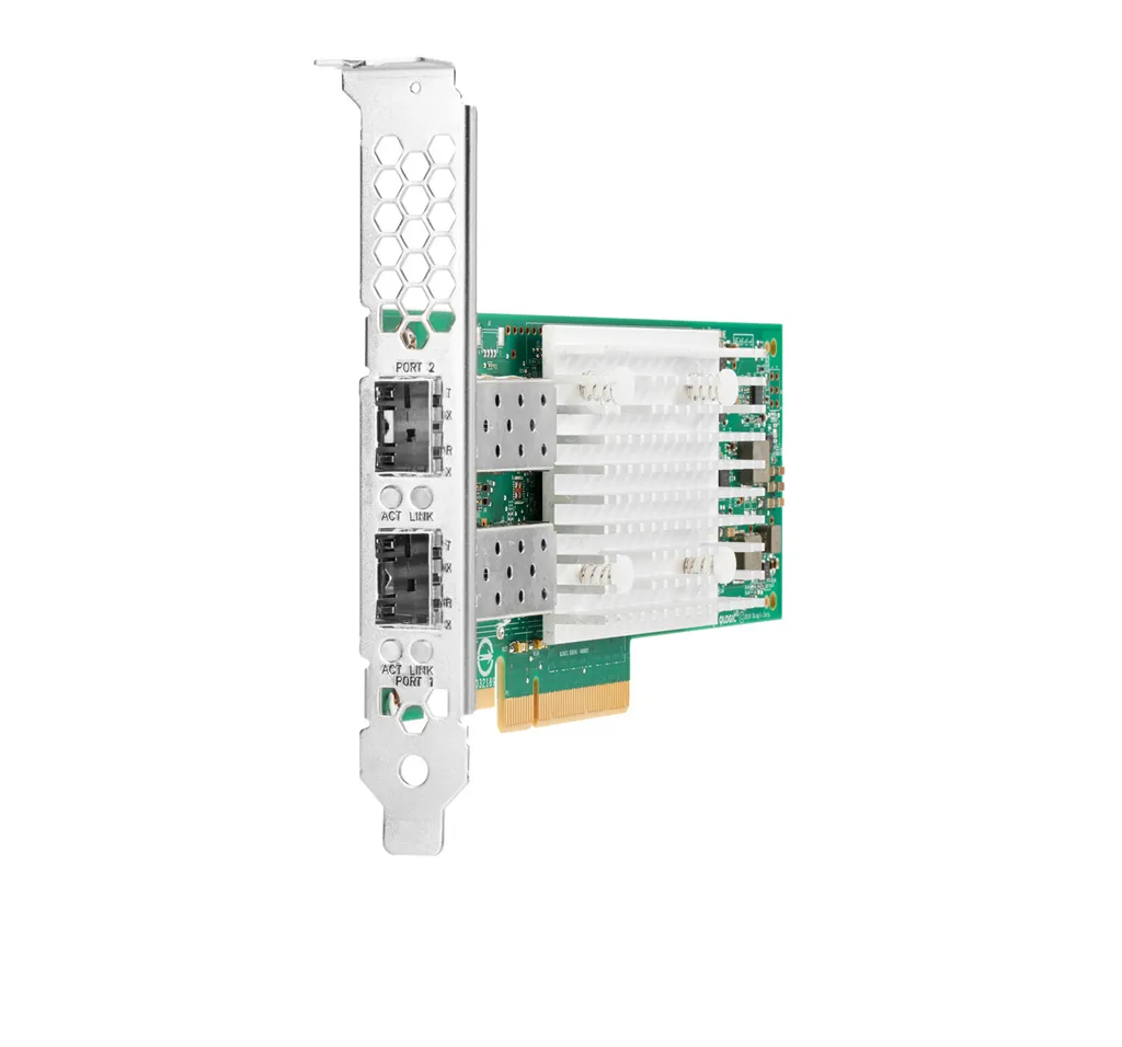 Carte Réseau Fibre 25GbE HPE Intel E810-XXVDA2 SFP28 Double Port LAN