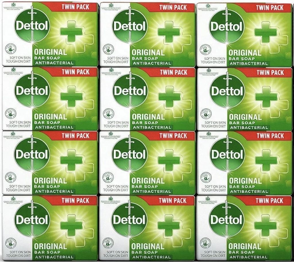 Dettol Original mydlo – antibakteriálne 12 x 100 g Obrázok produktu 