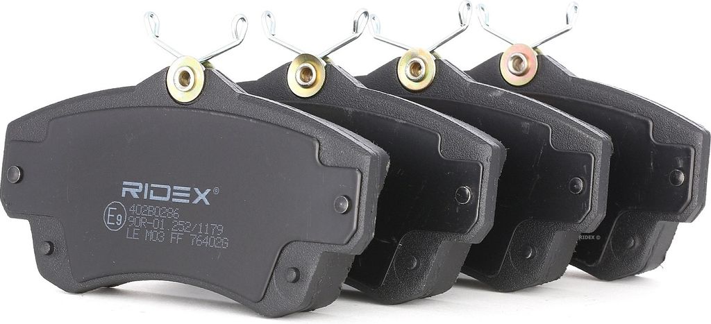 RIDEX Bremsbeläge Satz Vorne für CHRYSLER PT CRUISER (PT) 402B0286