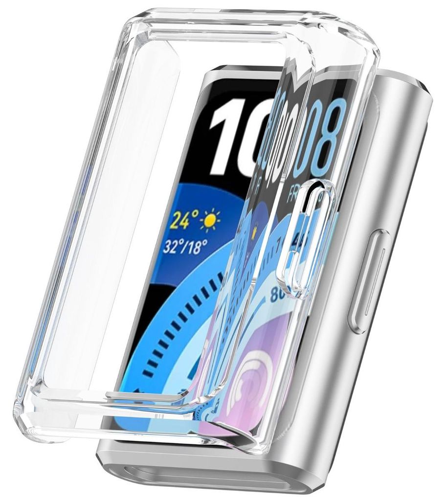 INF PC Schutzhülle 4.5cmx3.05cm für Huawei Band 11 Pro Slim Alltag Transparent