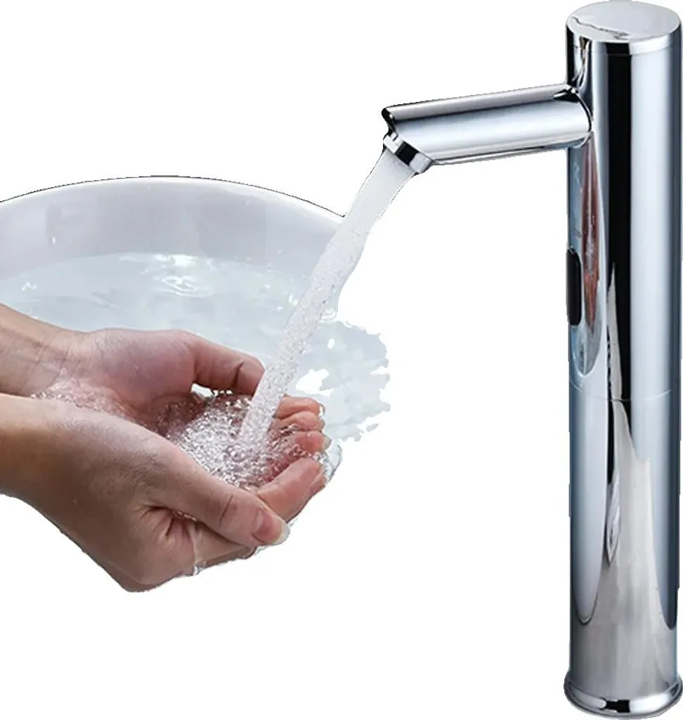 Robinet automatique sans contact pour salle de bain moderne au plafond - Lux