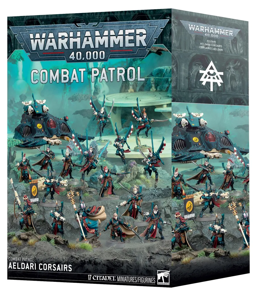 Combat Patrol Corsaires Aeldari : Figurines Modulables Warhammer 40 000