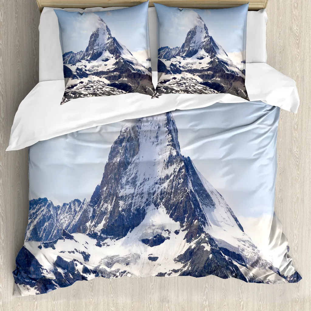 Set Copripiumino Design Berg ABAKUHAUS 155x220 - Stile Alpino Moderno