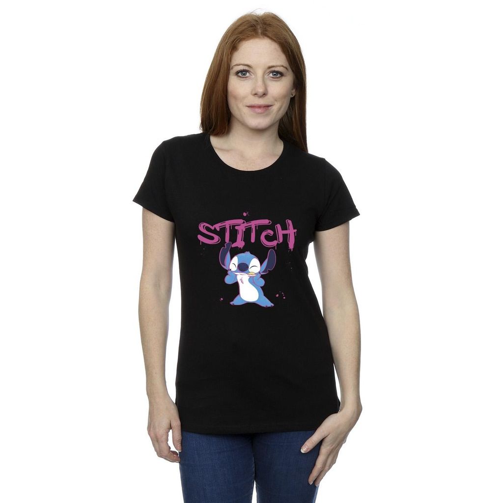 Disney - T-Shirt für Damen BI25544 (L) (Weiß) Produktbild 