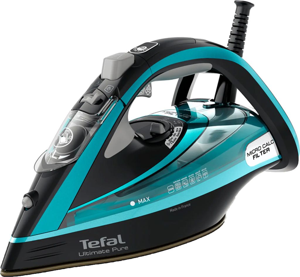 Tefal Ultimate Pure FV9844, Żelazko suche i parowe, Stopa Zdjęcie produktu 
