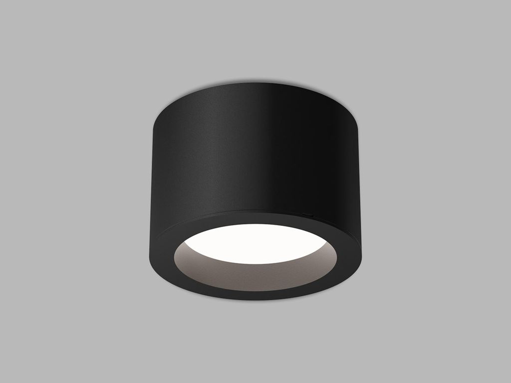 LED2 1235453CS Deckenleuchte KAPA ON 14, B CASAMBI 12W 3000K/3500K/4000K schwarz