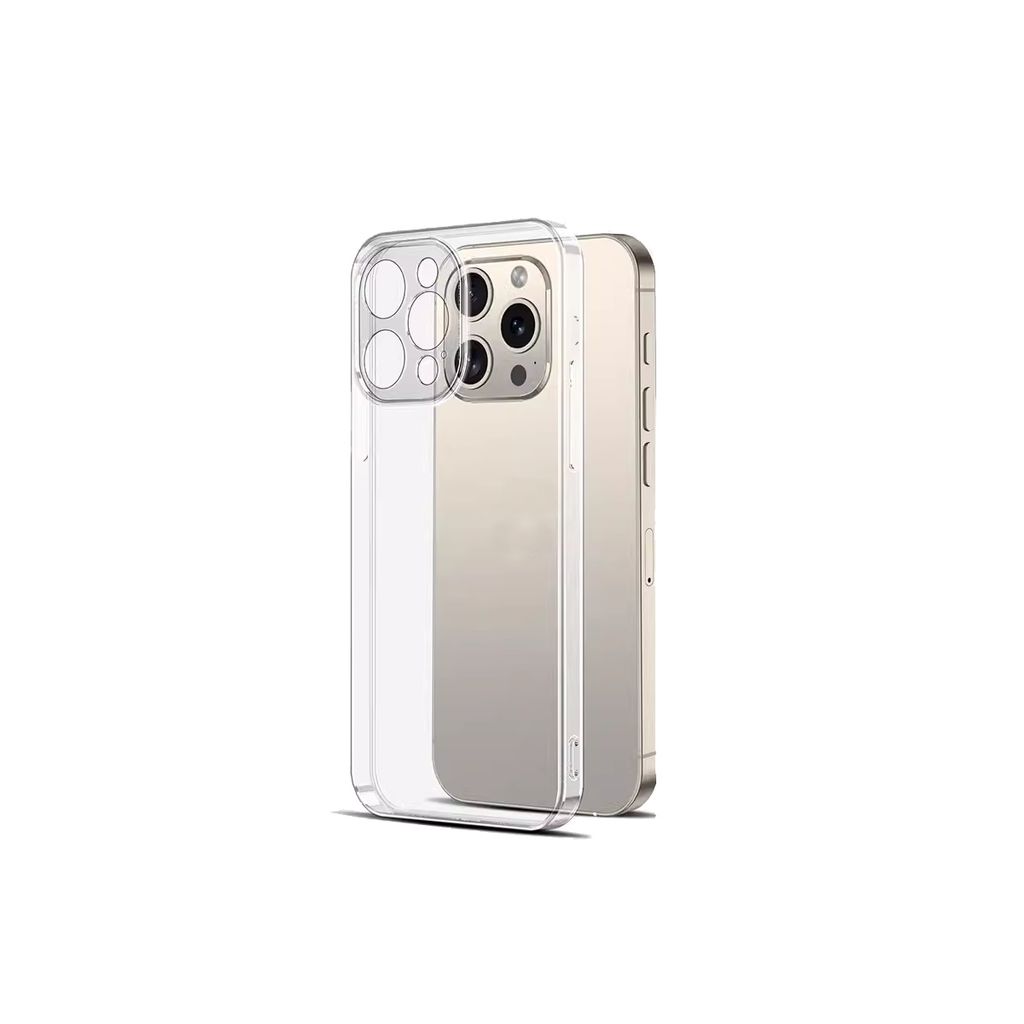 Schutzhülle für Apple iPhone 15 Plus Hülle Transparent Slim Cover Smartphone Case