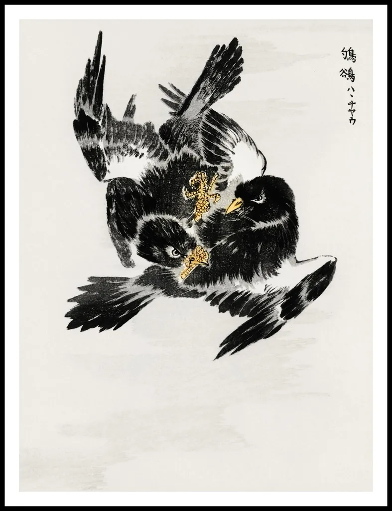 Poster Artistico 75x100 Jungle Nightjar Kashu - Qualità Professionale