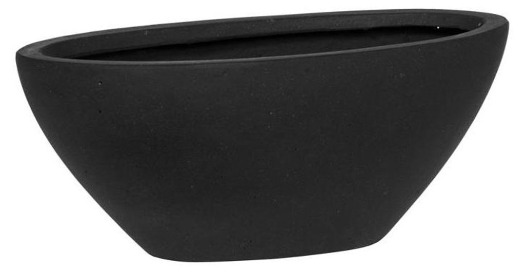 Pottery Pots - Blumentopf - Schwarz - D32 x H13 cm Produktbild 