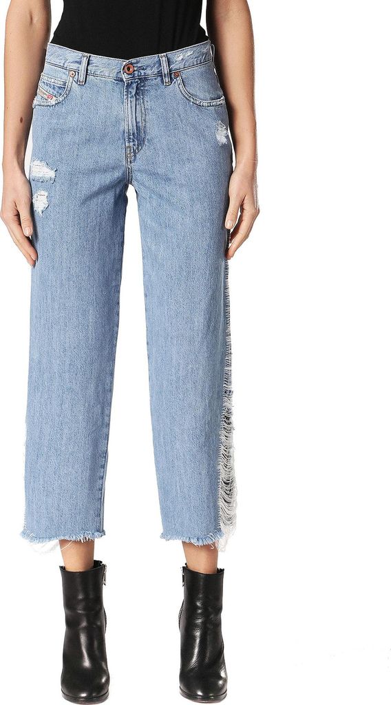 Diesel Niclah 084RD Damen Jeans Regular Straight