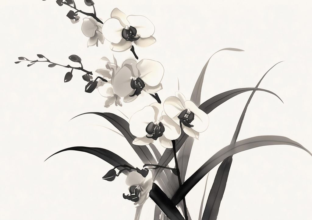 Plakat 84,1x59,4cm Orchidee