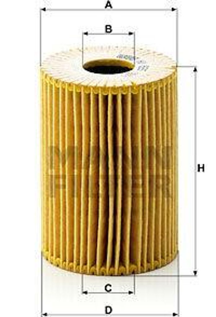 MANN-FILTER HU 825 x Ölfilter OE 93180258 kompatibel mit Master, Movano, Terrano, Patrol, NT400, Interstar, Cabstar