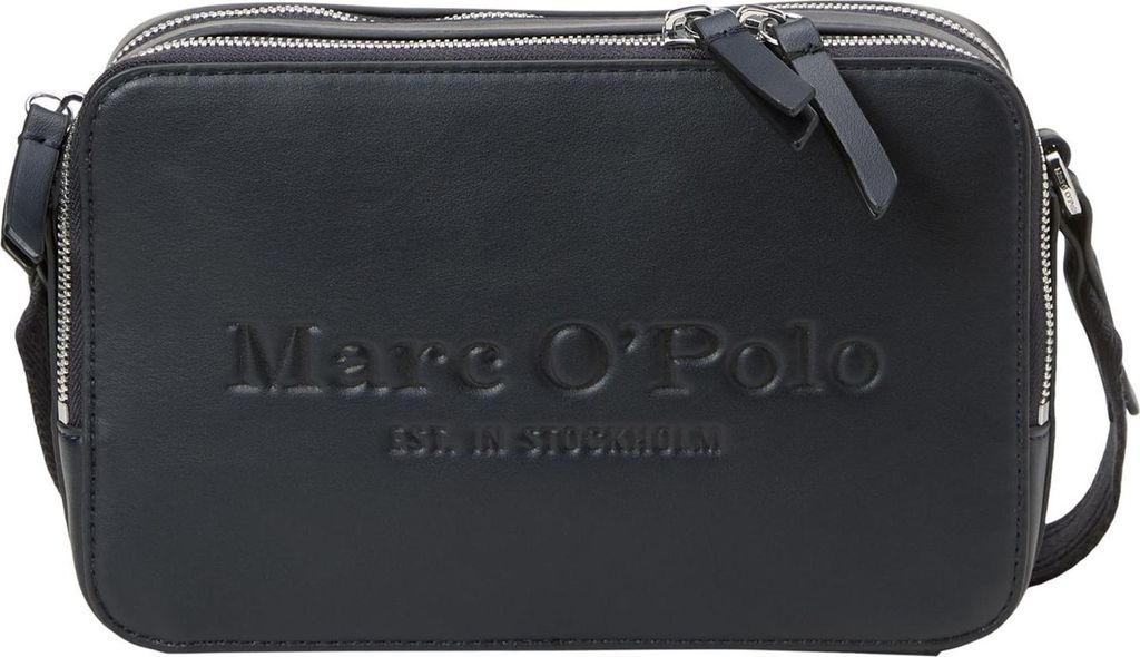 Marc O'Polo Umhängetasche Schultertasche Vala Crossbody Bag Deep Night Blue dunkelblau