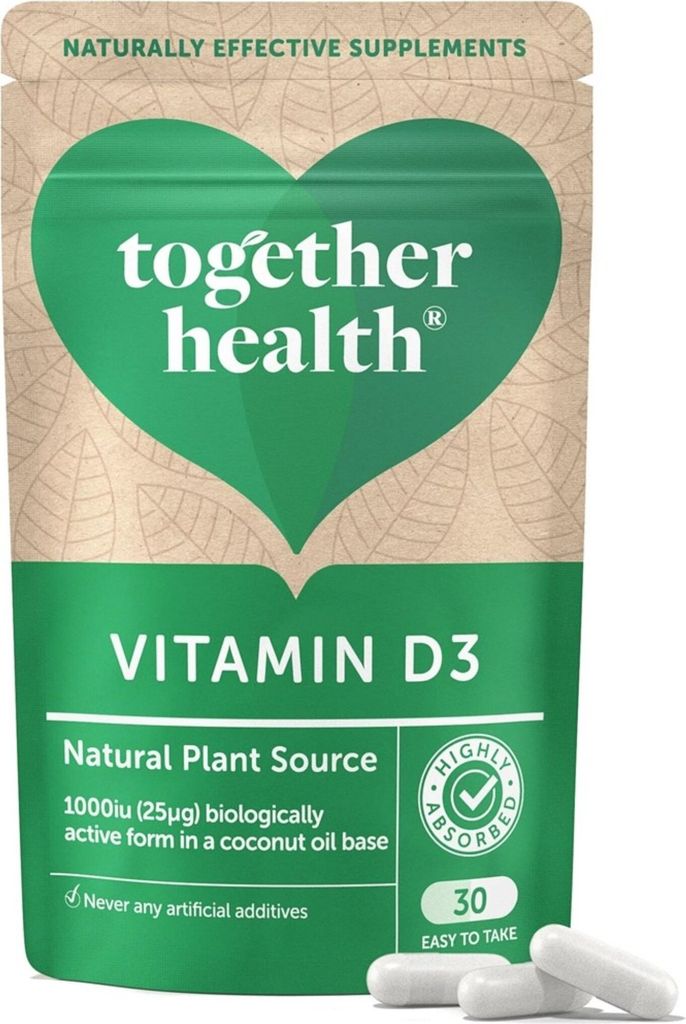 Together Health Nahrungsergänzungsmittel Vitamin D 1000 IU, Produktbild 