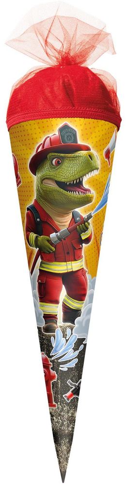 Roth školní taška 50 cm, kulatá, hasiči a dinosauři Obrázek produktu 