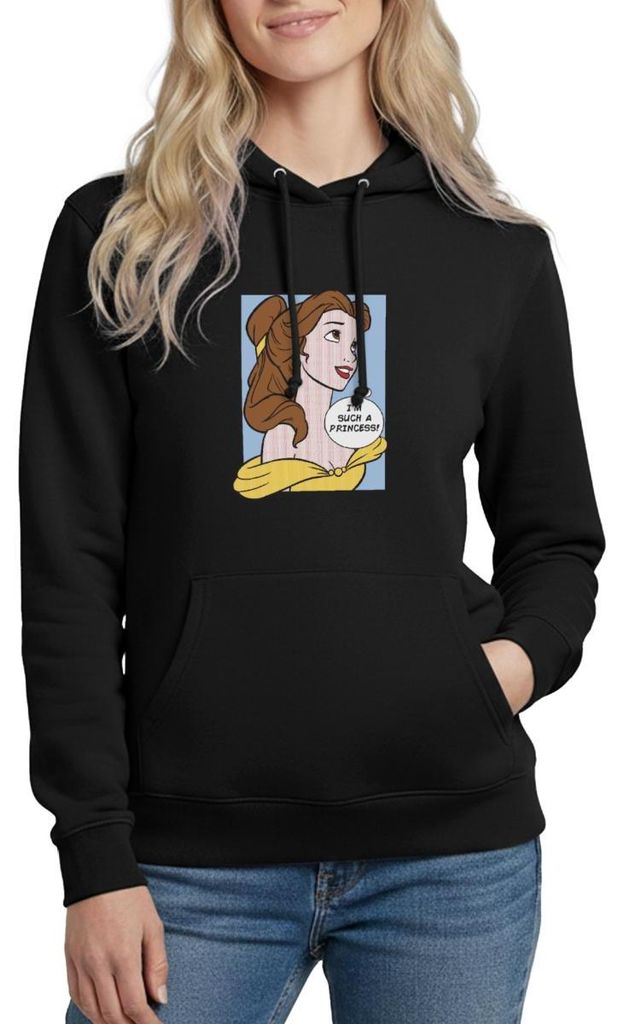 Belle I'm Such A Princess Damen Hoodie, XXL, Schwarz