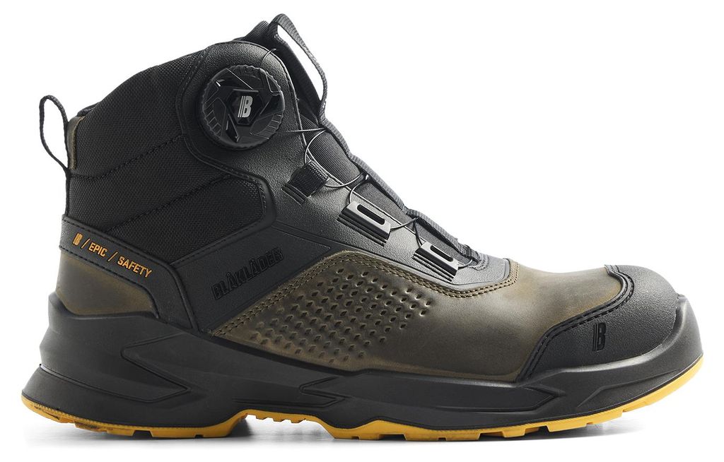 Blakläder EPIC Sicherheitsstiefel S3S 2296, Farbe:Waldgrün, Produktbild 