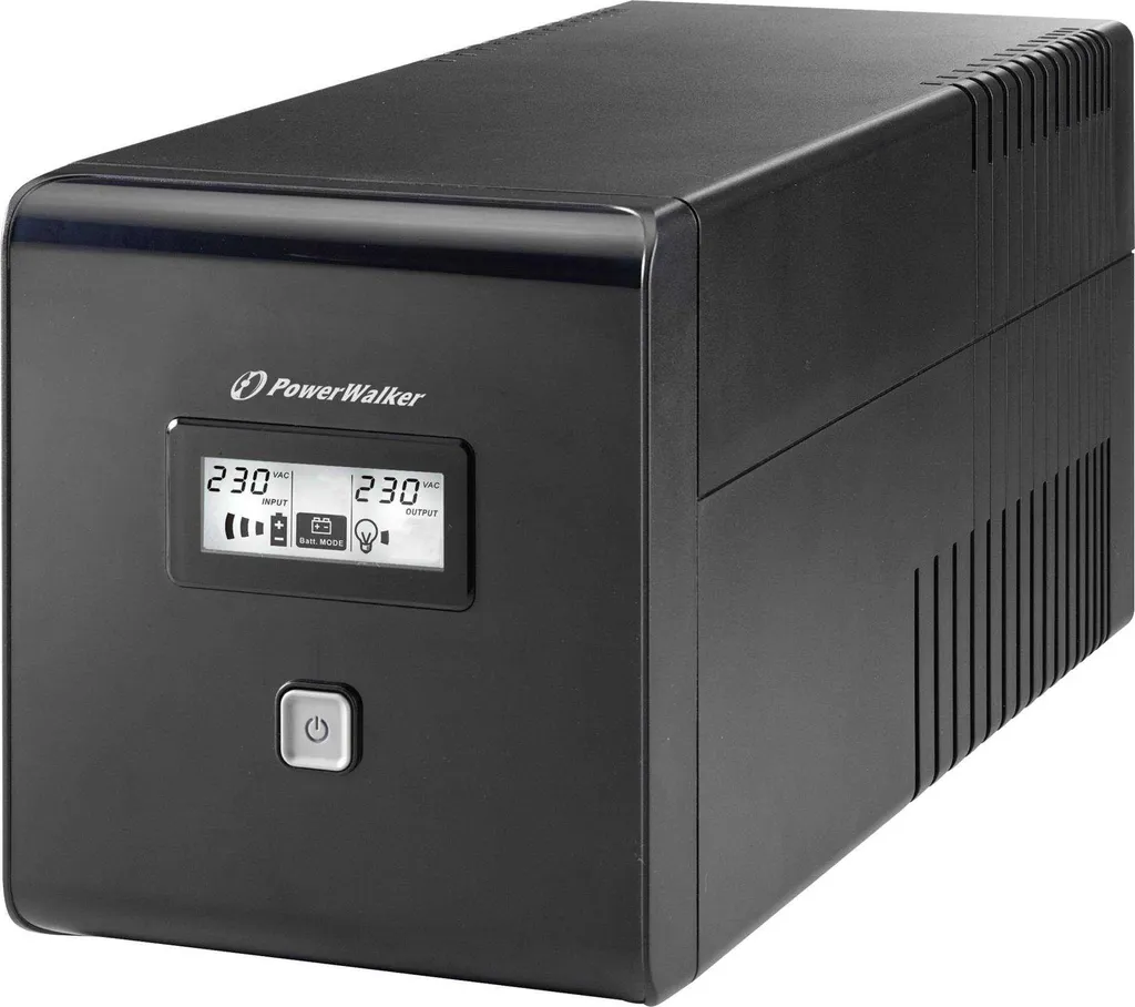 Onduleur PowerWalker VI 1000 LCD 600W Puissant et Interface USB
