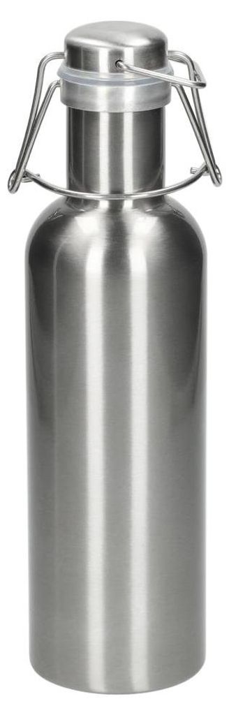Trinkflasche aus Edelstahl 850 ml mit Bügelverschluss, Produktbild 