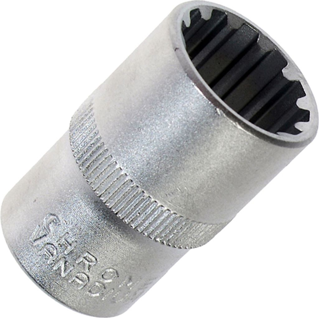18 mm MULTI STECKSCHLÜSSELEINSATZ Stecknuss VIELZAHN 12-KANT E-PROFIL TORX E22