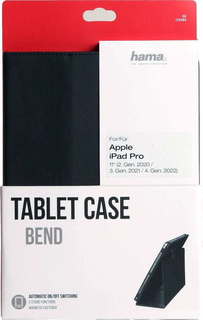 Hama 00216484 Tablet-Case Bend iPad Pro 11" Hülle schwarz