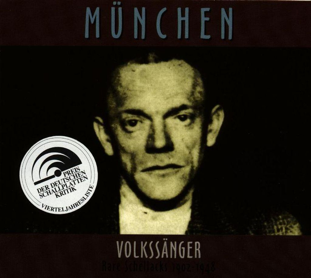 Rare Schellacks-München-Volkssänger 1902-1