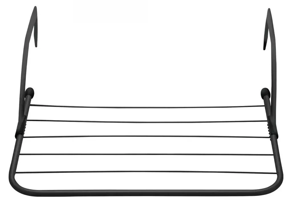 Séchoir à linge JATA inox gain de place avec barres de séchage XL