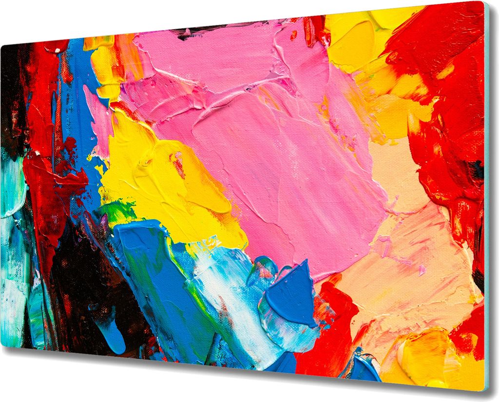 Coloray Hackbrett Herdabdeckplatte 80x52 cm Küchenbrett Kochplattenabdeckung Schneidebrett - Die Magie der Farbe