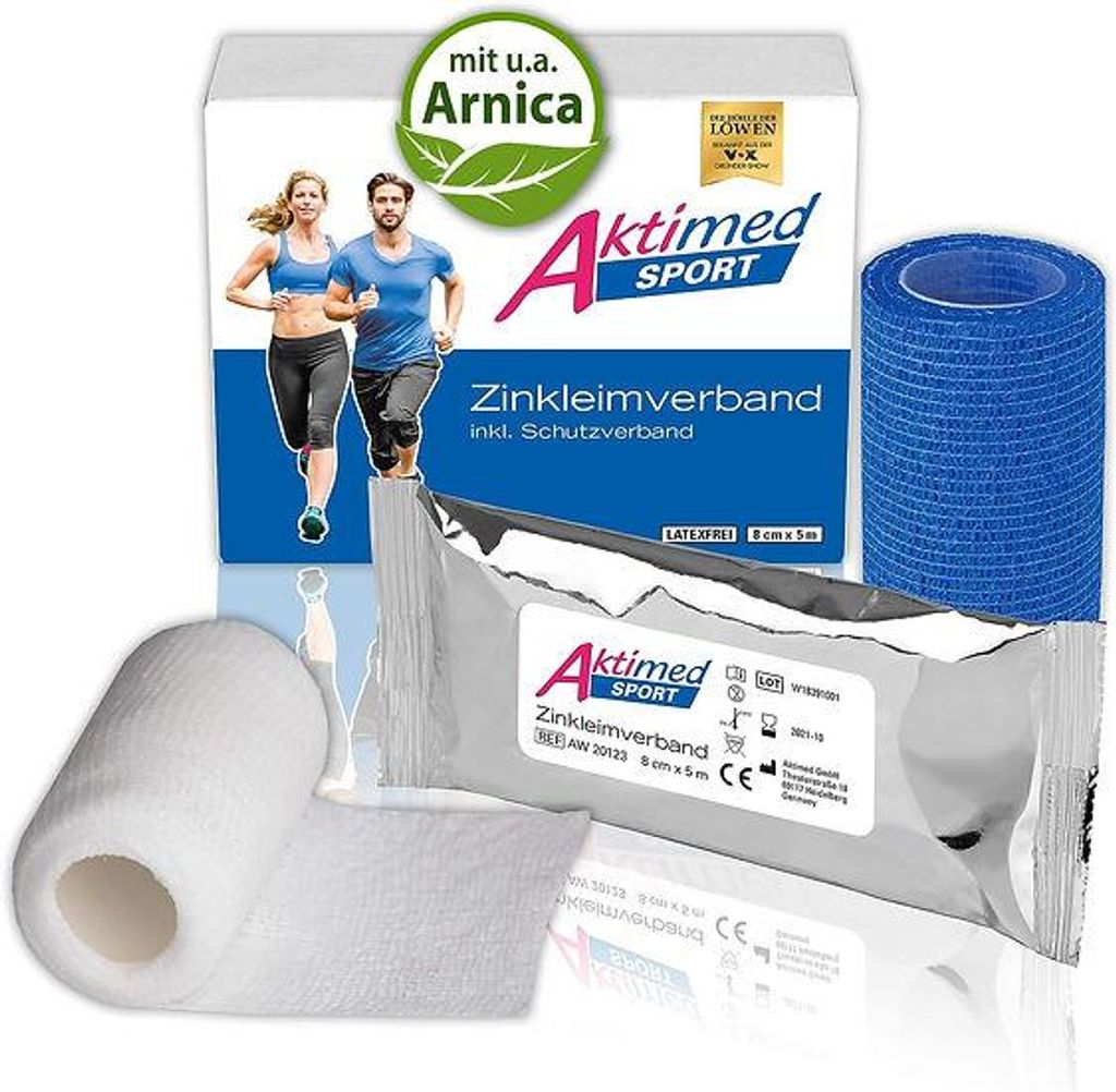 Pansement à la pâte de zinc Aktimed Sport - pansement Image du produit 